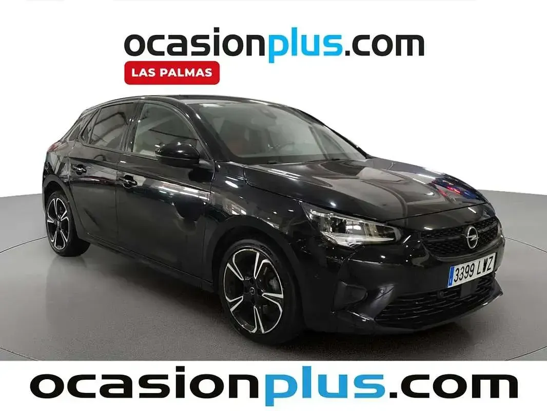 Usado Opel Corsa GS Line 131 CV (96 kW) 2022 Negro Utilitario