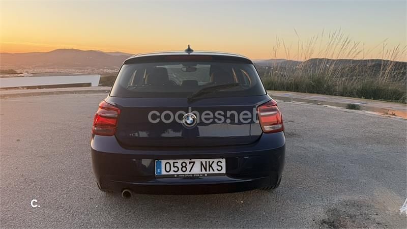 Brugt BMW 116 115 HK (84 kW) 2012 Blå Hatchback