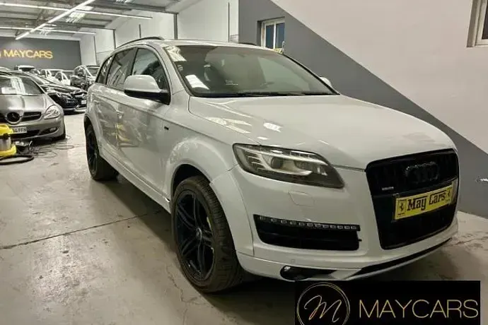 Usado Audi Q7 S-Line 245 CV (180 kW) 2015 Blanco SUV