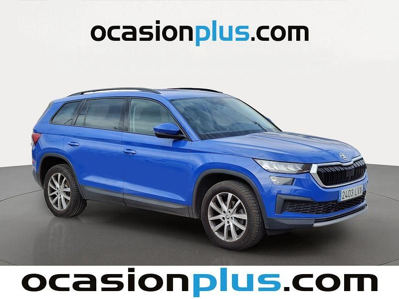 Usado Skoda Kodiaq Ambition 150 CV (110 kW) 2022 Azul SUV