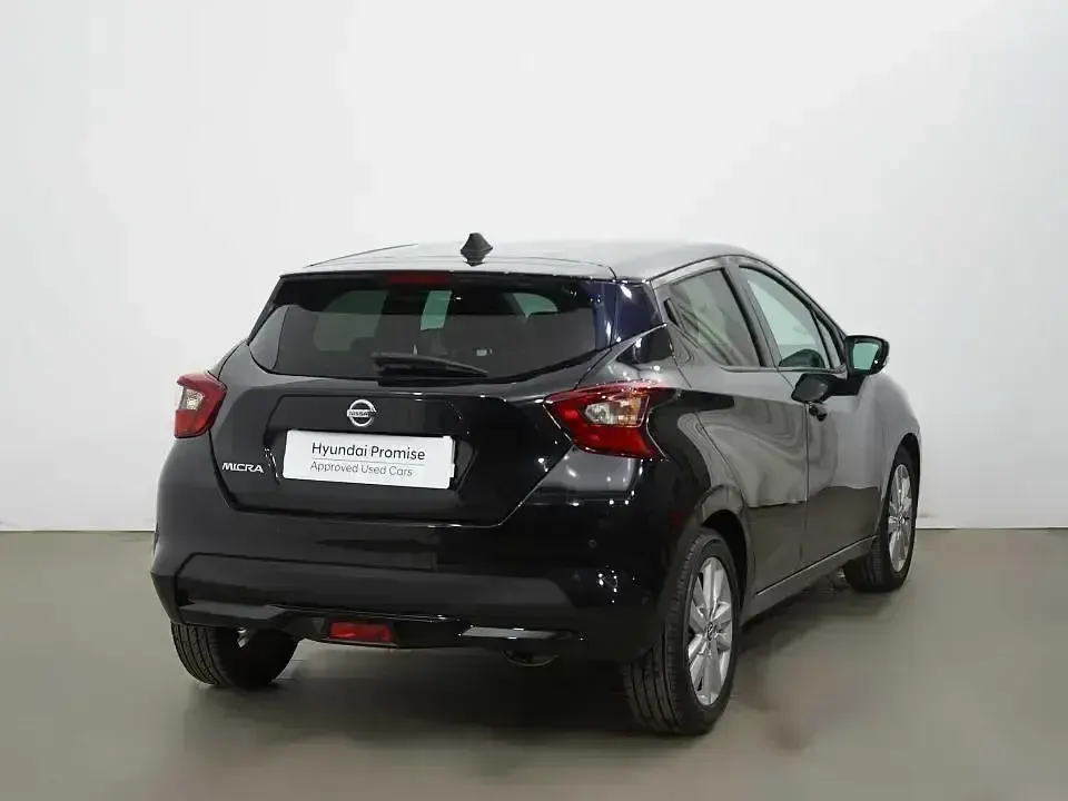 Usado Nissan Micra Acenta 100 CV (73 kW) 2020 Negro Utilitario