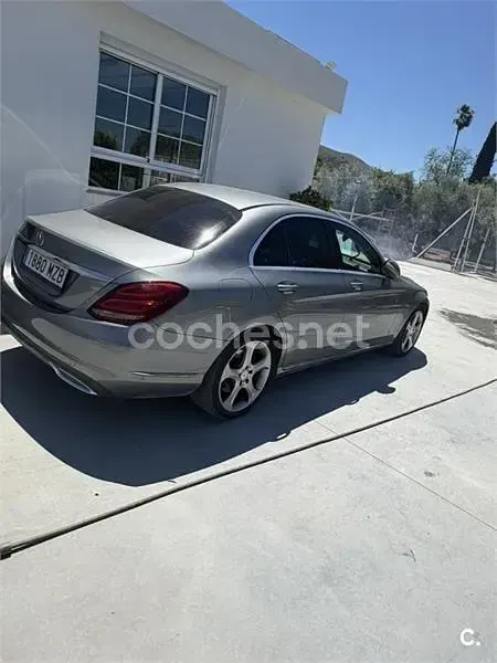 Usado Mercedes C220 170 CV (125 kW) 2014 Gris / plata Familiar