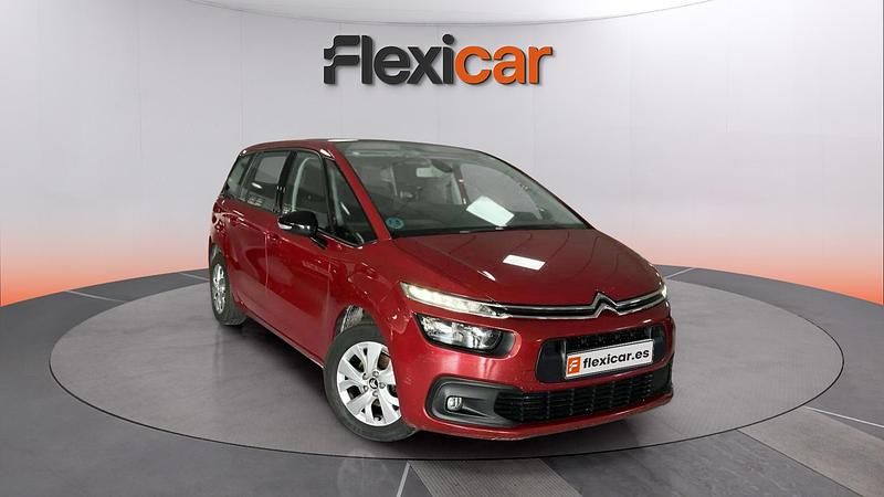 Rojo Usado 2021 Citroën C4 SpaceTourer PureTech Monovolumen | 11.190 € (Buen precio) - Imagen 1/4