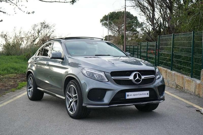 Usado Mercedes GLE350 258 CV (189 kW) 2018 Gris Coupe