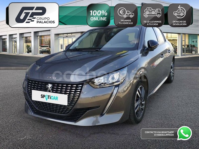 Gris Usado 2023 Peugeot 208 Allure Utilitario | 16.295 € (Un poco caro) - Imagen 1/4
