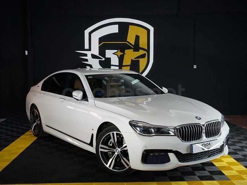 Usado BMW 740 iPerformance 326 CV (239 kW) 2017 Blanco Berlina