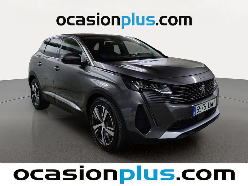 Usado Peugeot 3008 Allure 225 CV (165 kW) 2021 Gris SUV