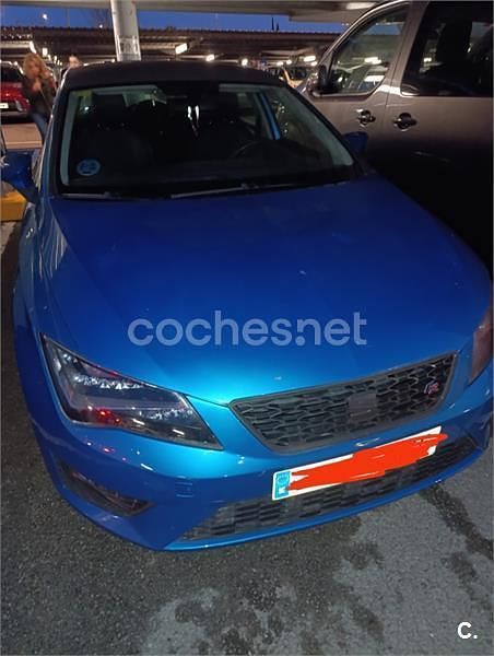 Azul Usado 2014 Seat Leon FR Berlina | 10.500 € (Super precio) - Imagen 1/4