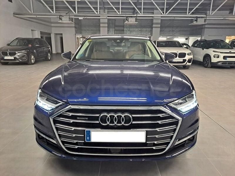 Usado Audi A8 286 CV (210 kW) 2020 Azul Berlina