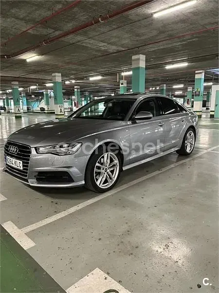 Begagnad Audi A6 S-Line 190 HK (139 kW) 2018 Grå Sedan