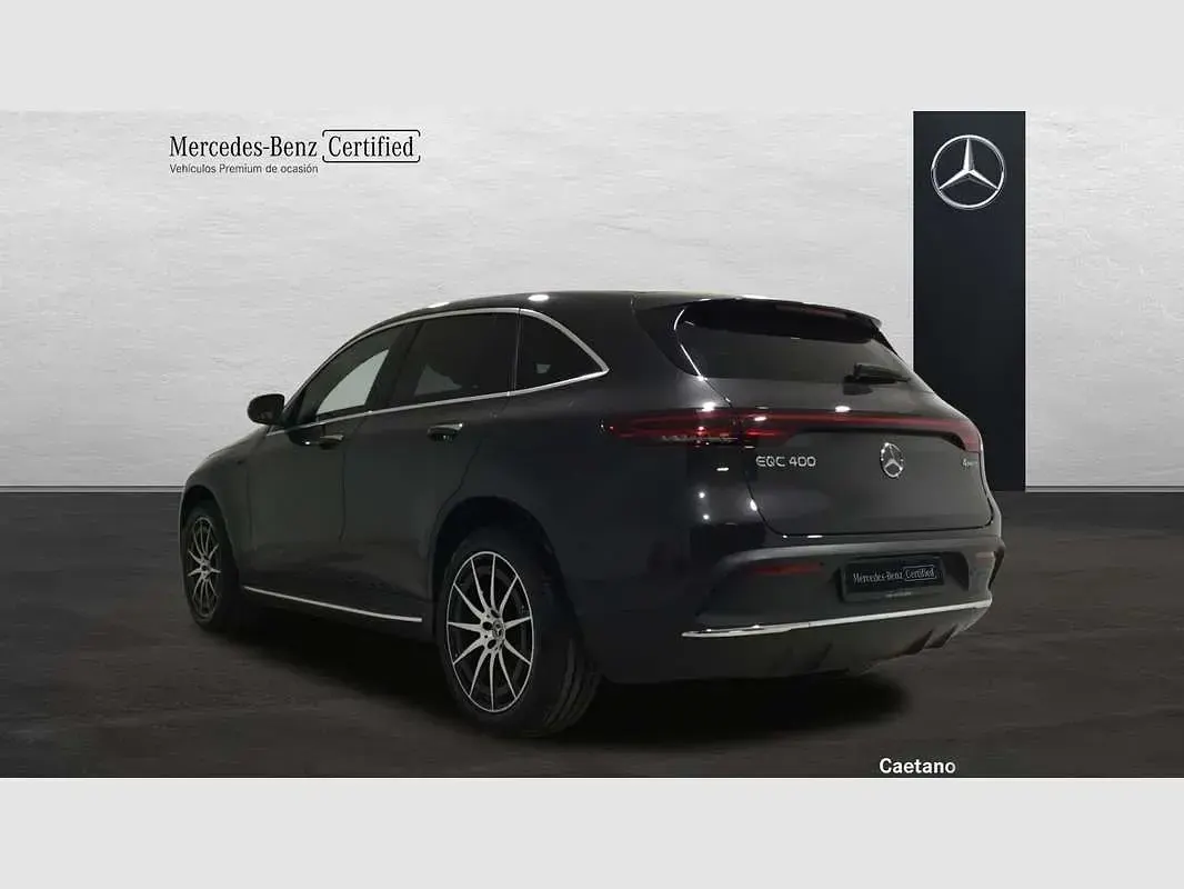Usado Mercedes EQC400 300 kW (408 CV) 2020 Gris SUV