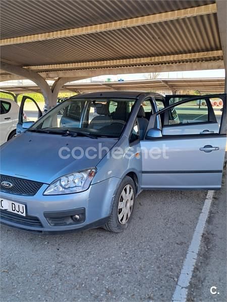 Usado Ford C-MAX Ghia 109 CV (80 kW) 2005 Azul Monovolumen