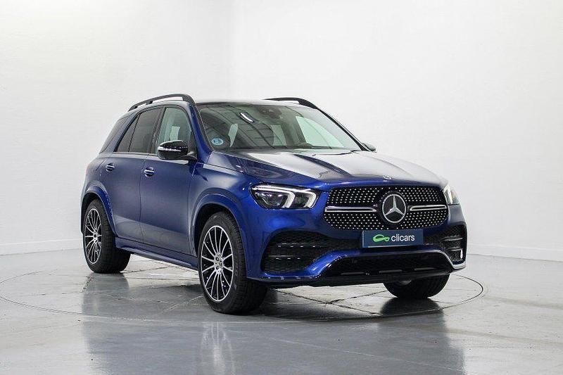Usado Mercedes GLE350 272 CV (200 kW) 2021 Azul SUV