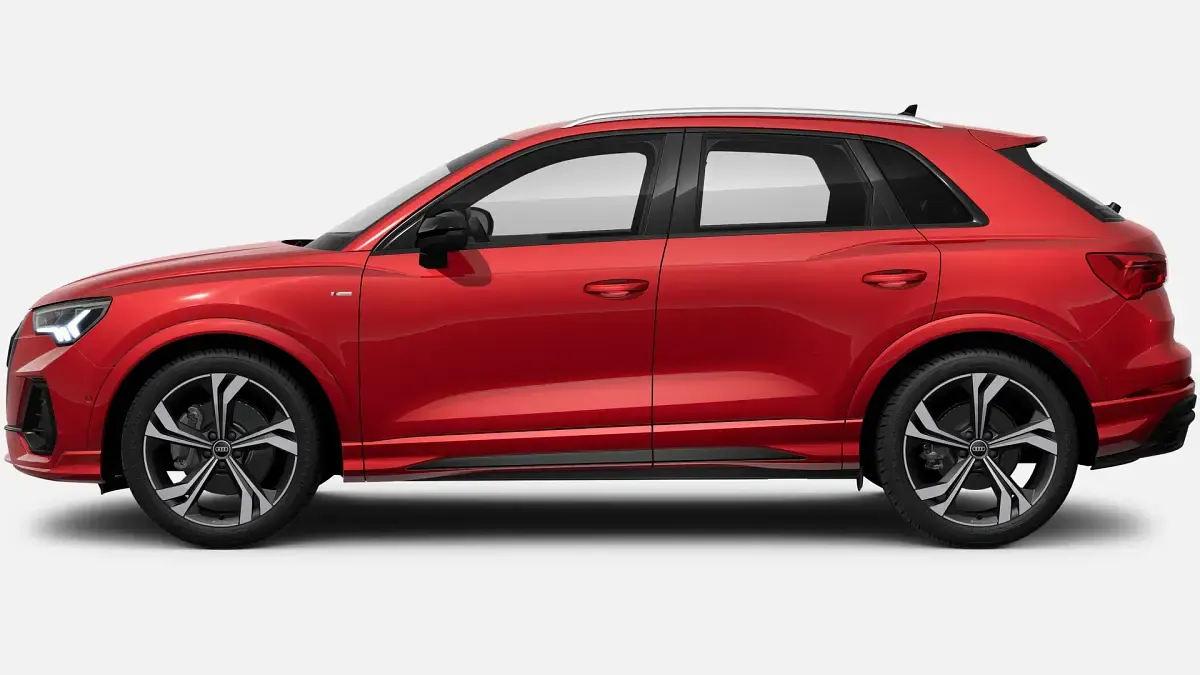 Usado Audi Q3 190 CV (139 kW) 2022 Rojo SUV