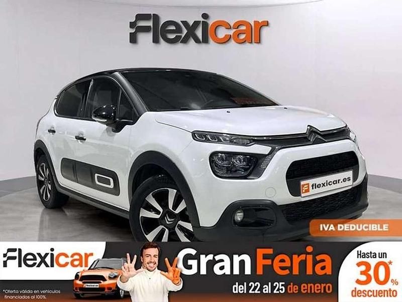 Blanco Usado 2023 Citroën C3 PureTech Berlina | 9490 € (Buen precio) - Imagen 1/4