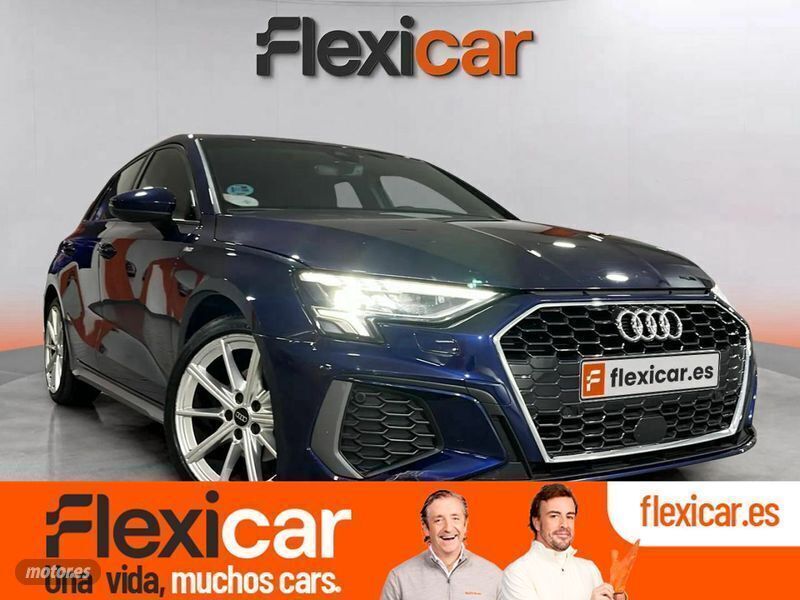 Violeta Usado 2023 Audi A3 Sportback Berlina | 29.990 € (Precio justo) - Imagen 1/4