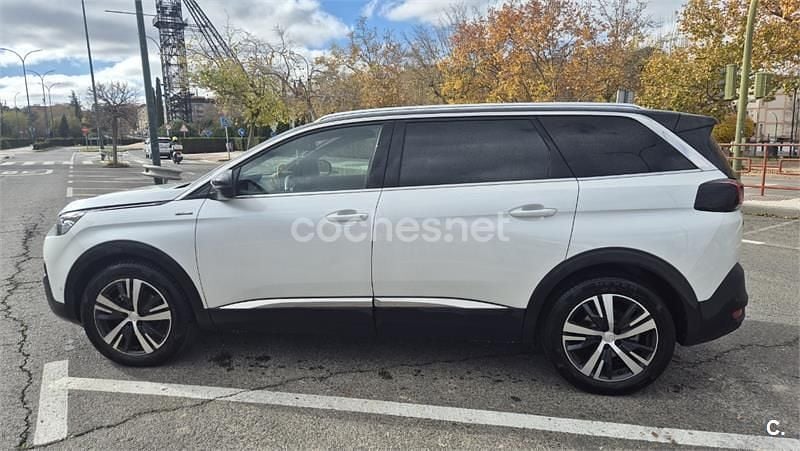 Blanco Usado 2018 Peugeot 5008 GT-line SUV | 15.500 € (Un poco caro) - Imagen 1/4