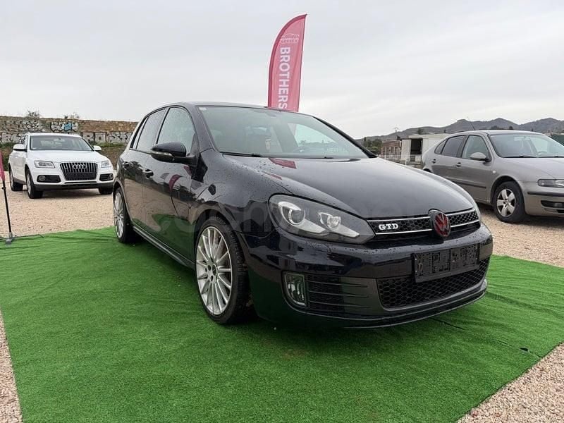 Usado VW Golf VI GTD 170 CV (125 kW) 2009 Negro Utilitario