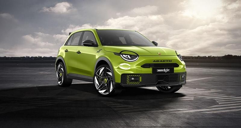 Nuevo Abarth 600e Turismo 175 kW (238 CV) 2025 Verde SUV