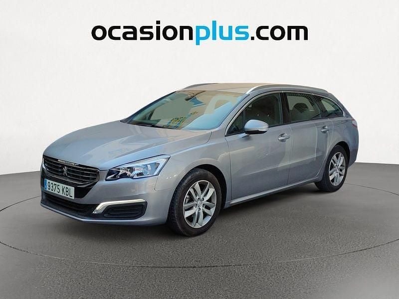 Usado Peugeot 508 SW Active 120 CV (88 kW) 2017 Gris Familiar