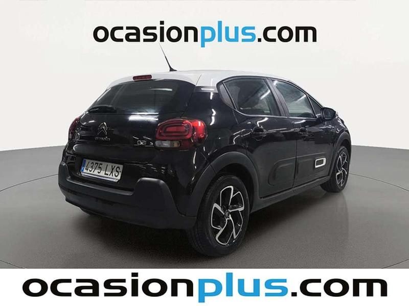 Usado Citroën C3 Feel 82 CV (60 kW) 2022 Negro Utilitario