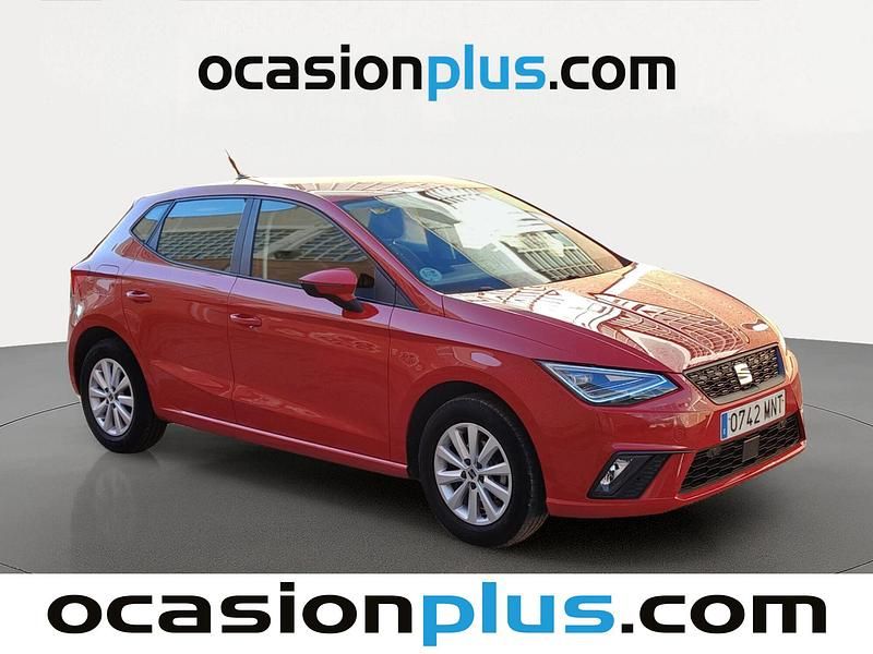 Usado Seat Ibiza Style 80 CV (58 kW) 2024 Rojo Berlina
