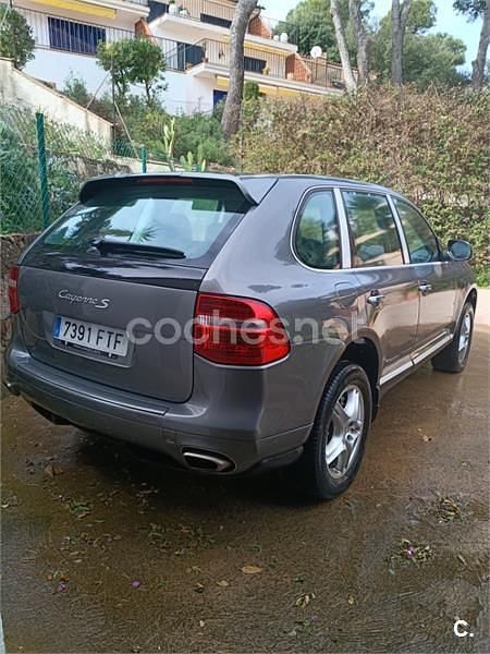 Usado Porsche Cayenne S 340 CV (250 kW) 2007 Gris / plata SUV