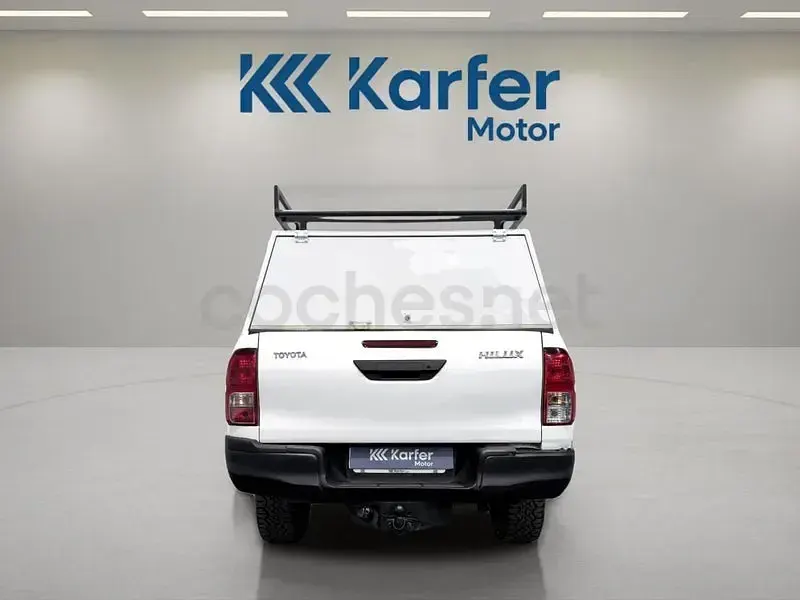 Usado Toyota HiLux 150 CV (110 kW) 2018 Blanco Pickup/Camioneta
