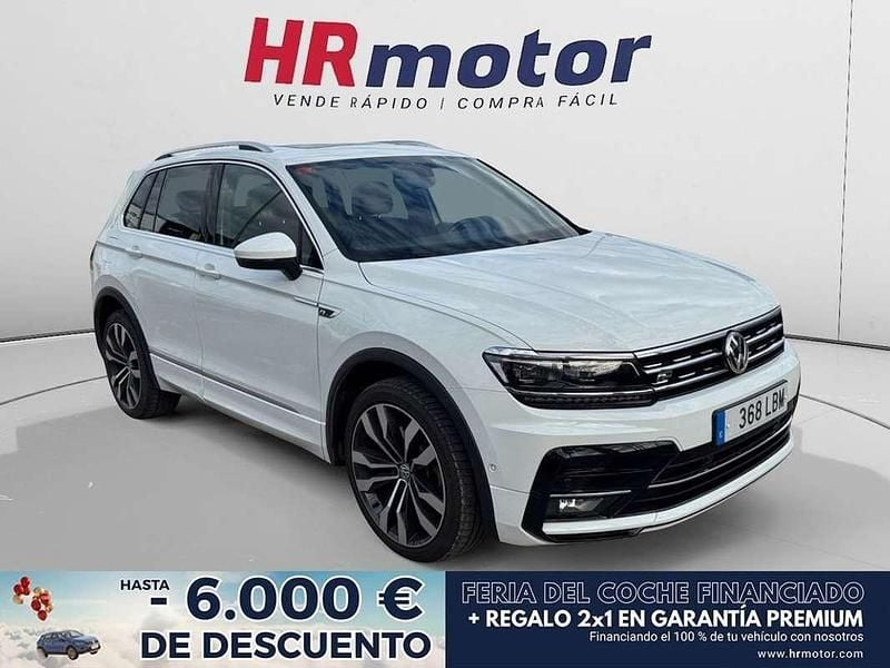 Blanco Usado 2019 VW Tiguan Sportline SUV | 25.950 € (Precio justo) - Imagen 1/4