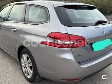 Gris / plata Usado 2015 Peugeot 308 Active Familiar | 6500 € (Buen precio) - Imagen 1/4