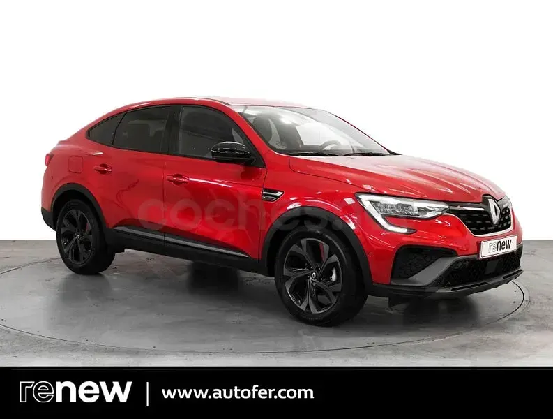 Usado Renault Arkana RS Line 140 CV (102 kW) 2021 Rojo SUV