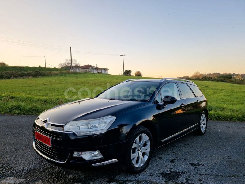 Negro Usado 2010 Citroën C5 Exclusive Familiar | 5850 € (Precio justo) - Imagen 1/4