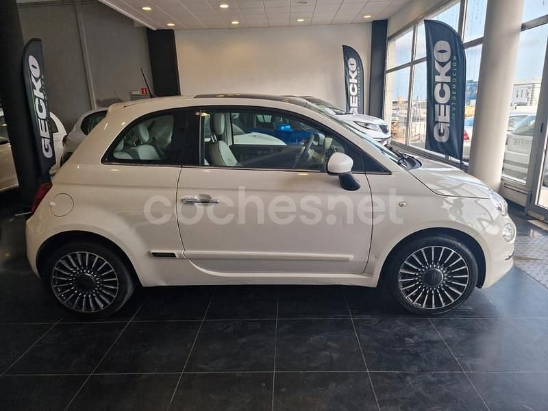 Usado Fiat 500 Lounge 69 CV (50 kW) 2018 Blanco Berlina