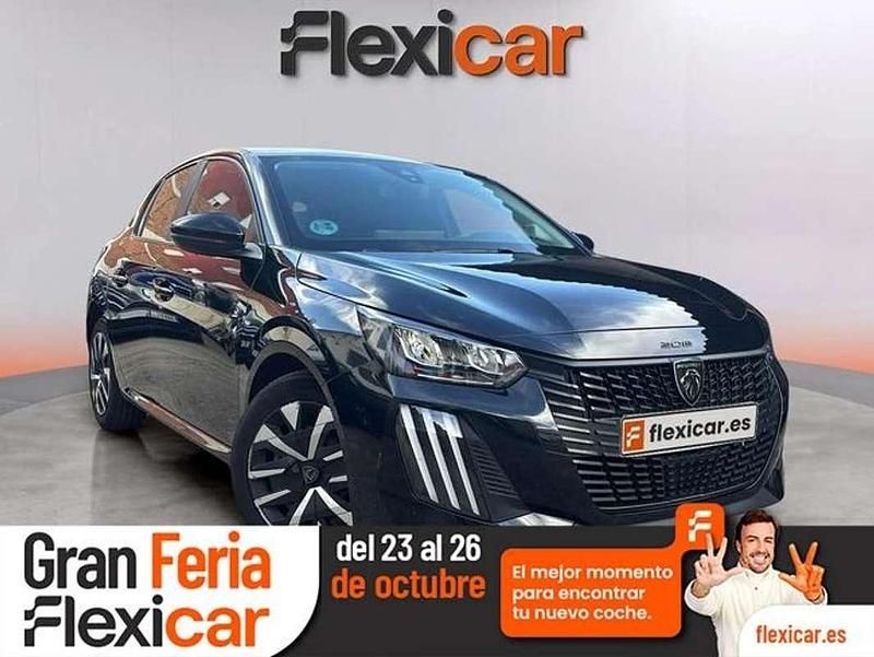 Negro Usado 2024 Peugeot 208 Active Utilitario | 13.990 € (Precio justo) - Imagen 1/4