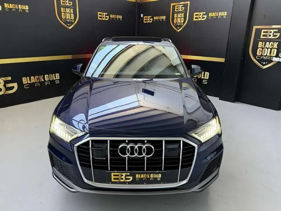 Usado Audi Q7 S-line plus 286 CV (210 kW) 2022 Azul SUV