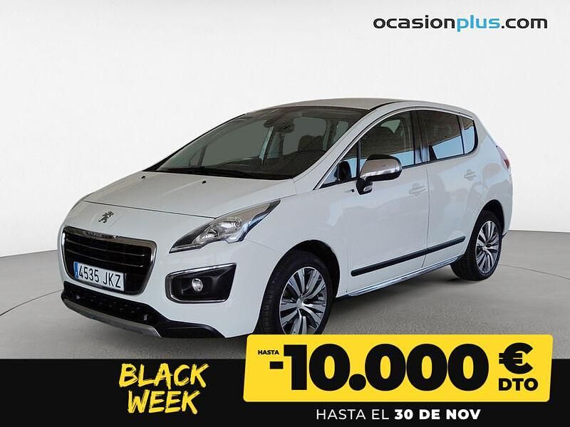 Blanco Usado 2015 Peugeot 3008 Style Monovolumen | 12.450 € (Caro) - Imagen 1/4