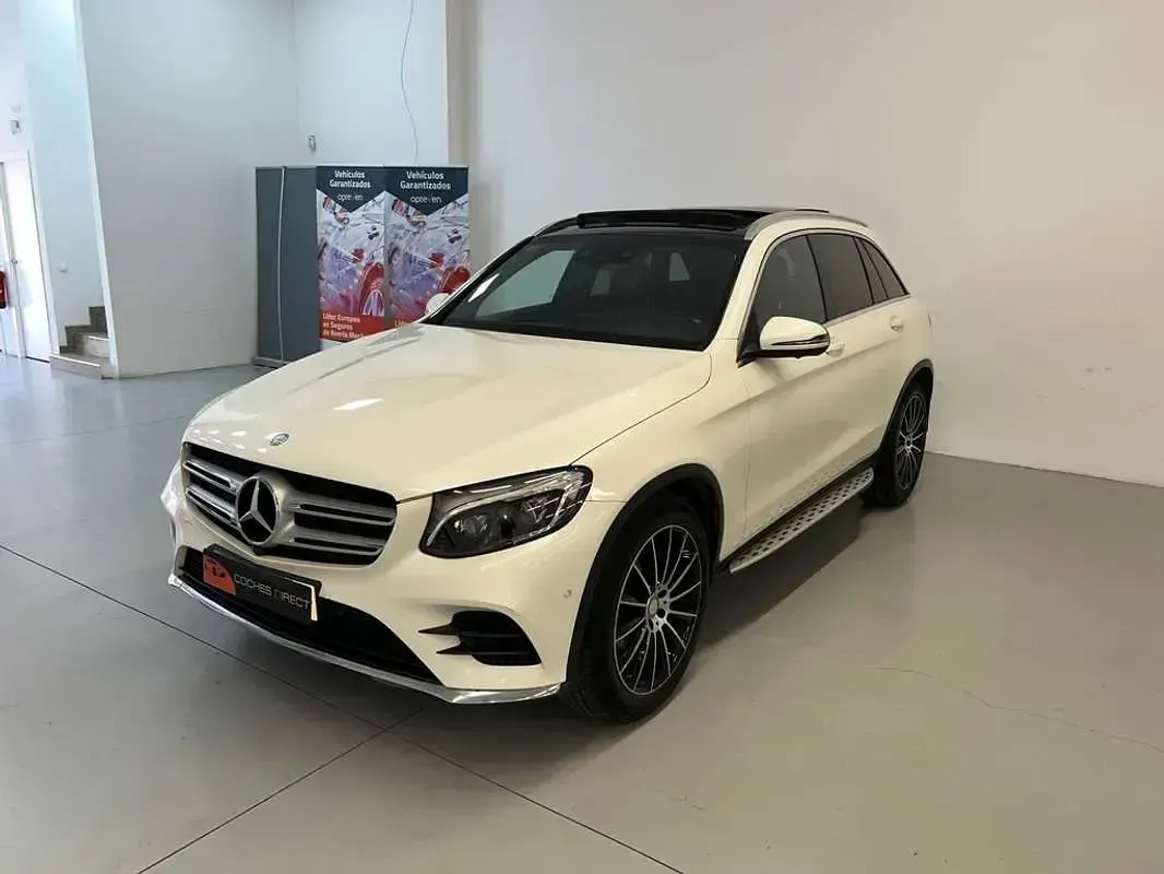 Używany Mercedes GLC220 170 KM (125 kW) 2017 Biały SUV
