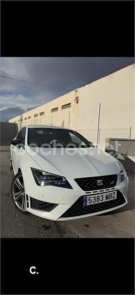 Usado Seat Leon CUPRA 280 CV (205 kW) 2014 Blanco Berlina