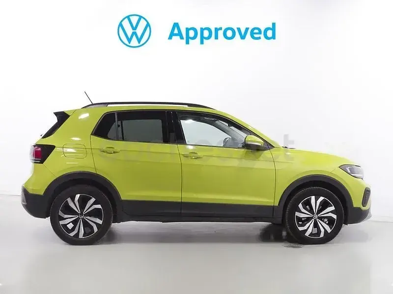 Usado VW T-Cross 95 CV (69 kW) 2024 Amarillo SUV