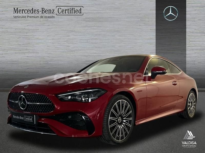 Rojo Usado 2024 Mercedes CLE220 Coupe | 65.900 € (Caro) - Imagen 1/4