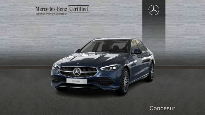 Azul Usado 2024 Mercedes C200 Berlina | 41.900 € (Buen precio) - Imagen 1/4