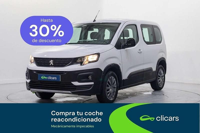 Usado Peugeot Rifter Active 102 CV (75 kW) 2022 Blanco Monovolumen