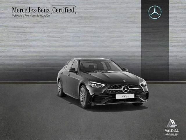 Usado Mercedes C220 200 CV (147 kW) 2022 Negro obsidiana