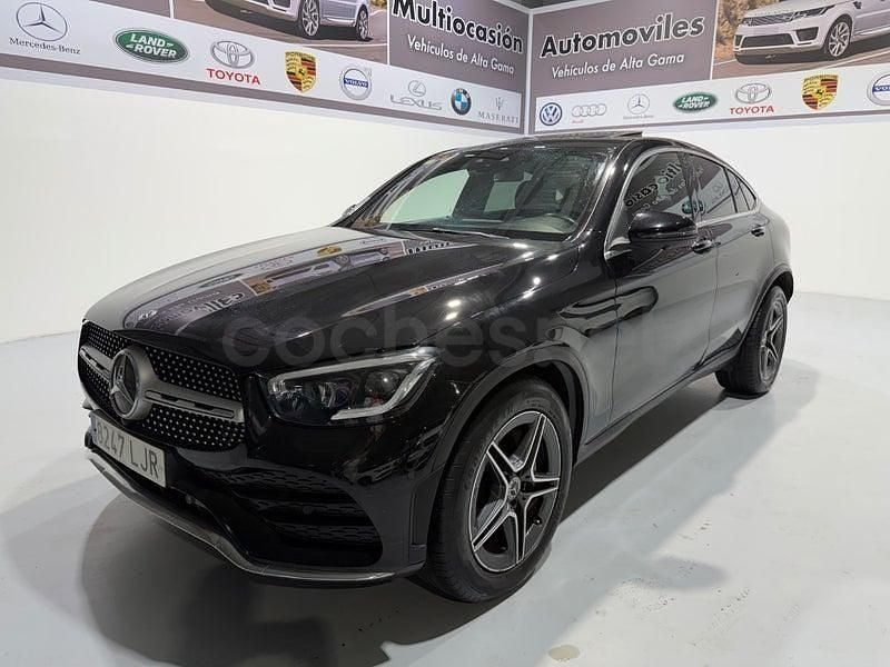 Usado Mercedes GLC300 245 CV (180 kW) 2020 Negro Coupe