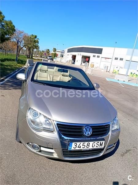 Usado VW Eos 150 CV (110 kW) 2009 Beige Descapotable