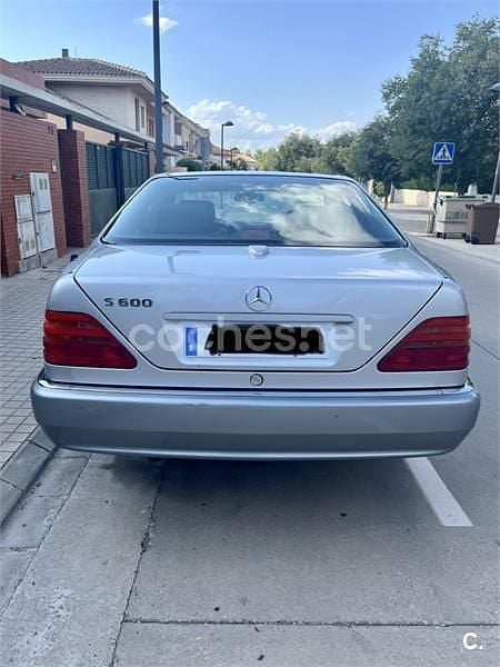 Usado Mercedes S600 394 CV (289 kW) 1994 Gris / plata Berlina