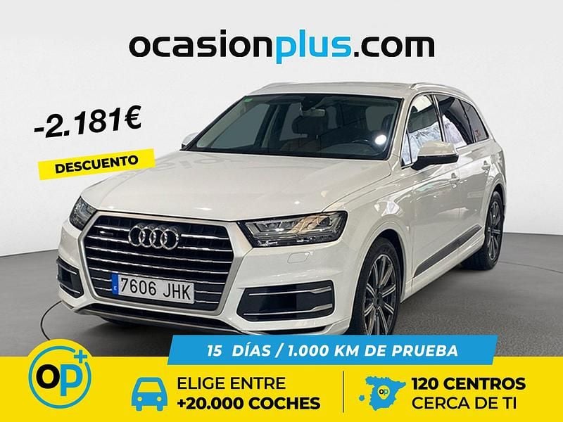 Blanco Usado 2015 Audi Q7 Design SUV | 27.269 € (Buen precio) - Imagen 1/4