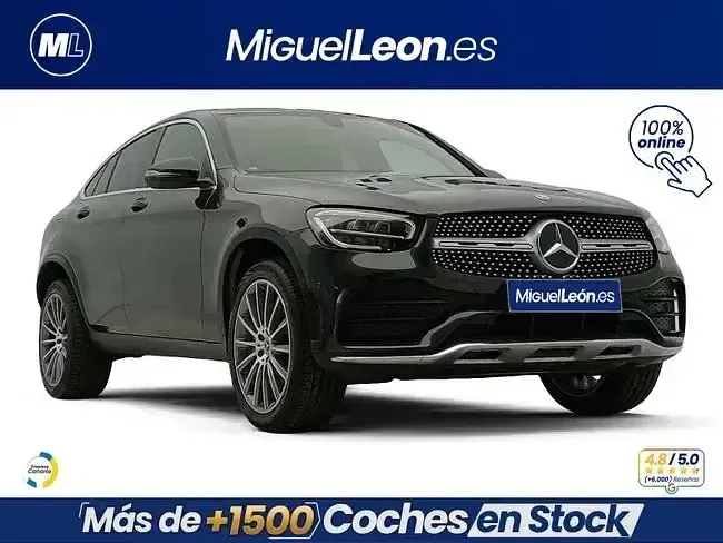 Usado Mercedes GLC300e 320 CV (235 kW) 2022 Negro SUV
