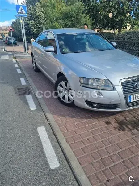 Usado Audi A6 180 CV (132 kW) 2005 Blanco Berlina