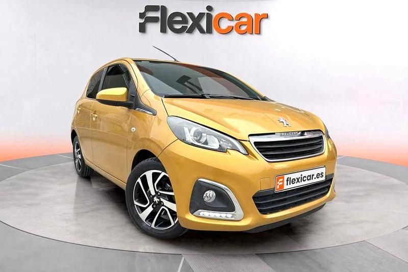 Amarillo Usado 2017 Peugeot 108 Active Utilitario | 6790 € (Precio justo) - Imagen 1/4
